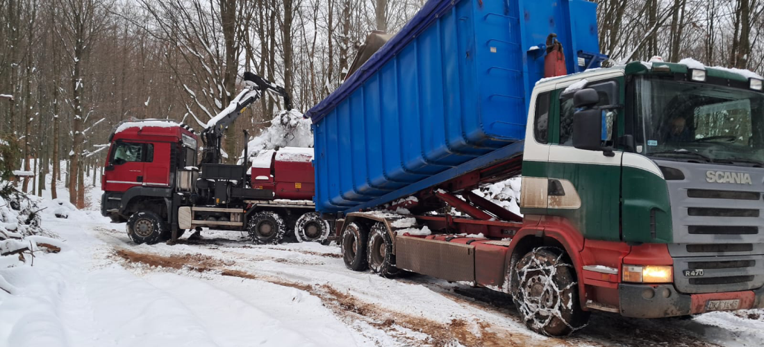 Ciężki sprzęt do prac leśnych | ALFA Stochmal
