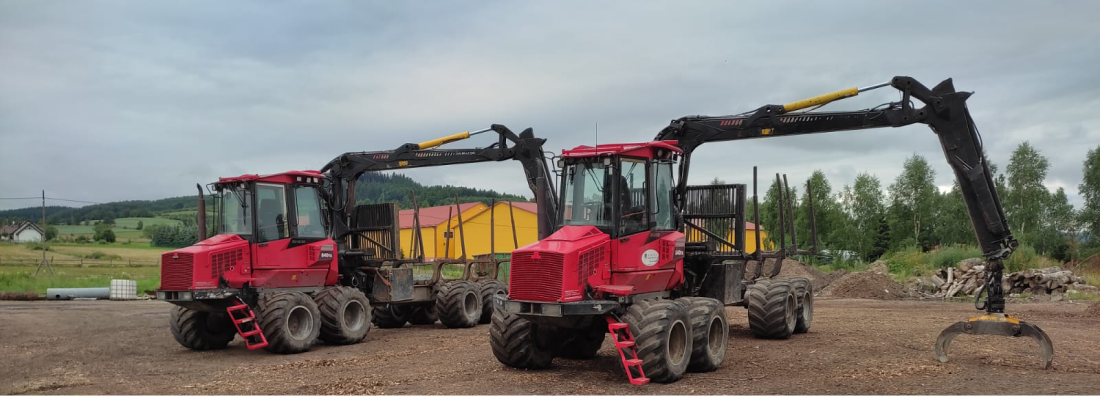 Ciągniki z przyczepami samowyładowczymi | ALFA Stochmal