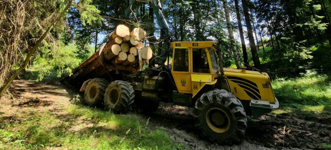 Ciężki sprzęt do prac leśnych | ALFA Stochmal